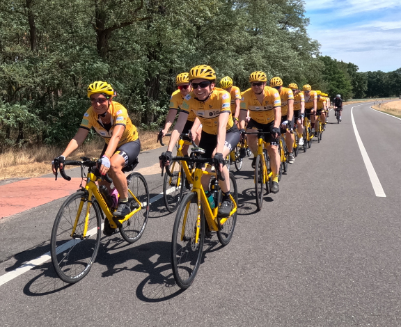 Team Rynkeby radelt